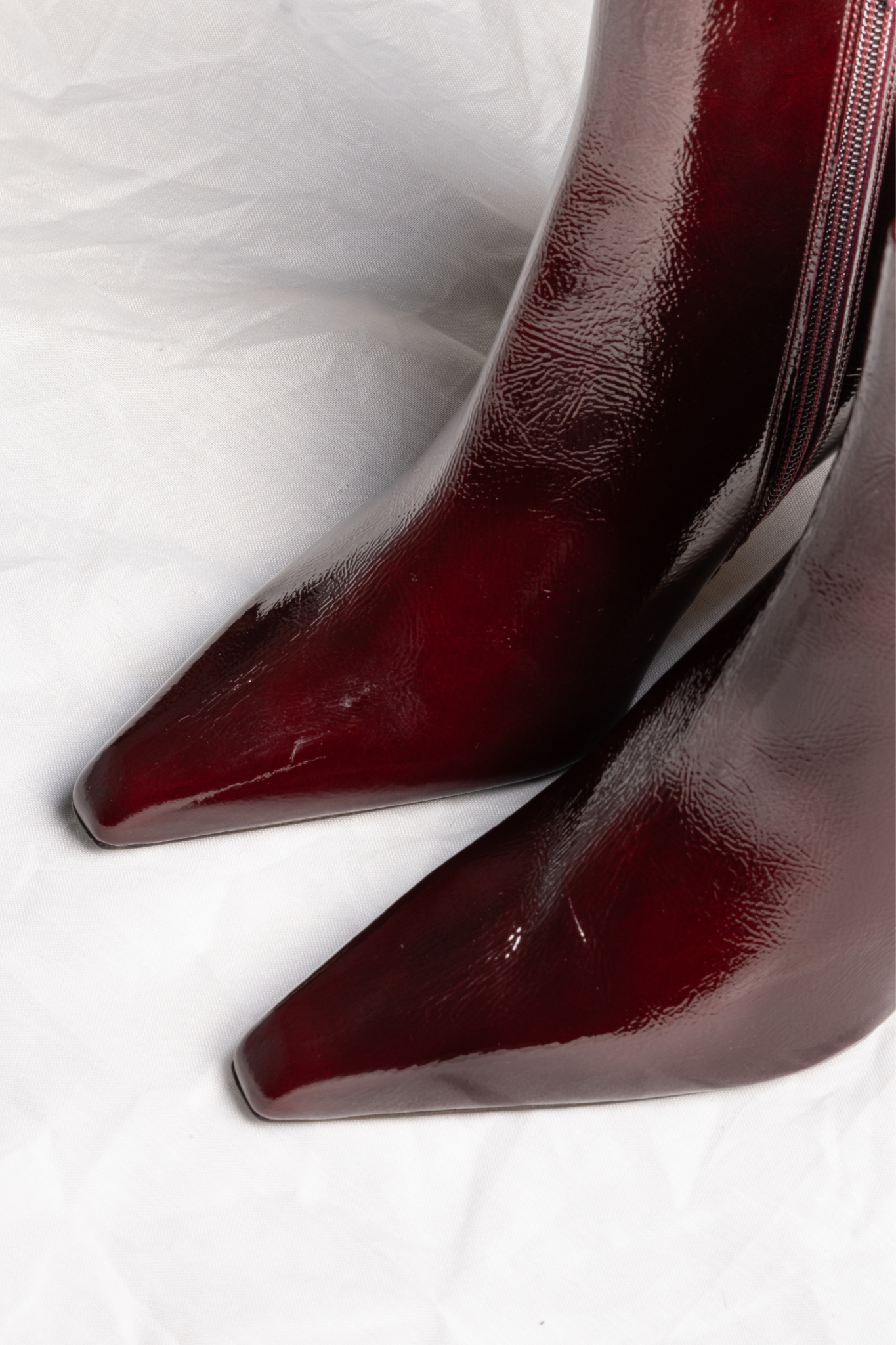 DONNA VERNICE CALZATURE BOOTS - BORDO