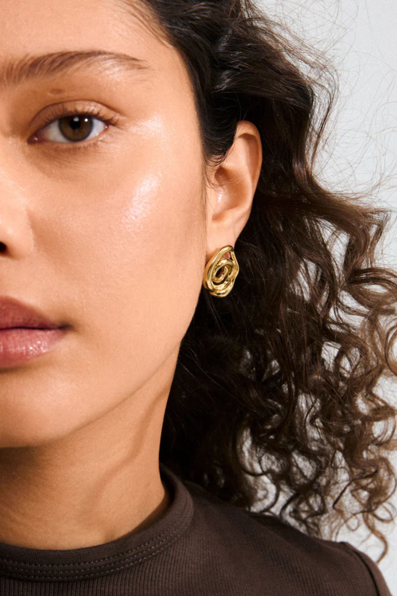 UNFOLD EARRINGS - GOLD