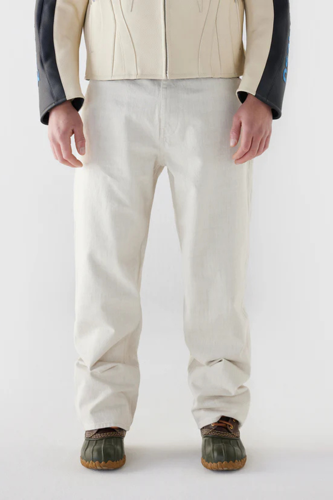 GARAGE GOODS PANTS - MARSHMALLOW