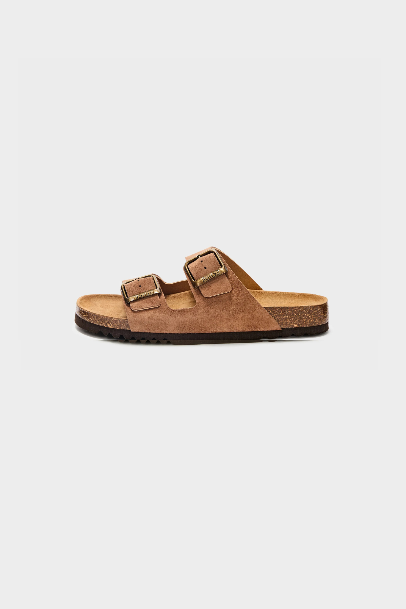 JULIEN SUEDE SANDAL - TAUPE