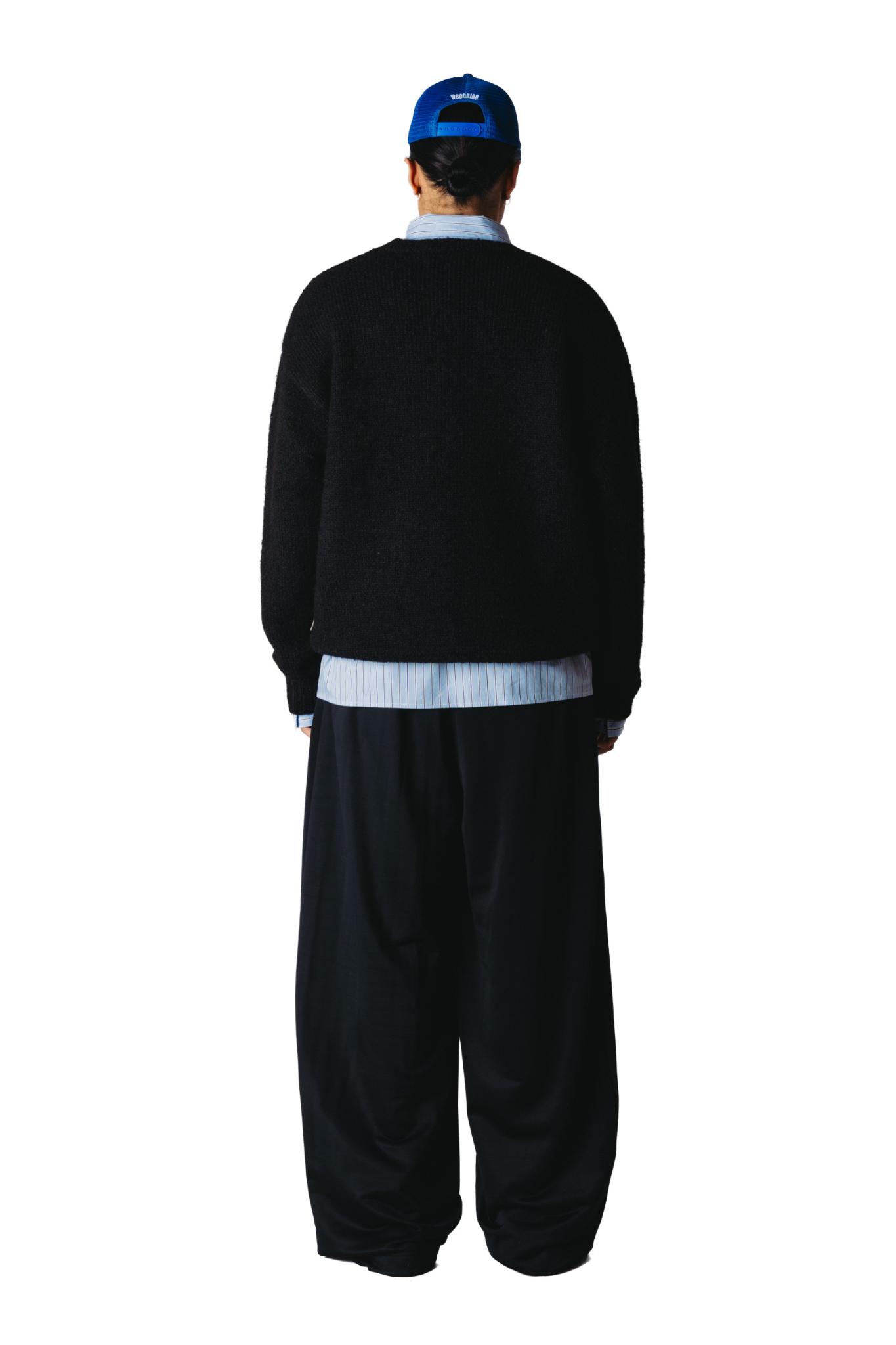 KURT MOHAIRY CREWNECK - BLACK
