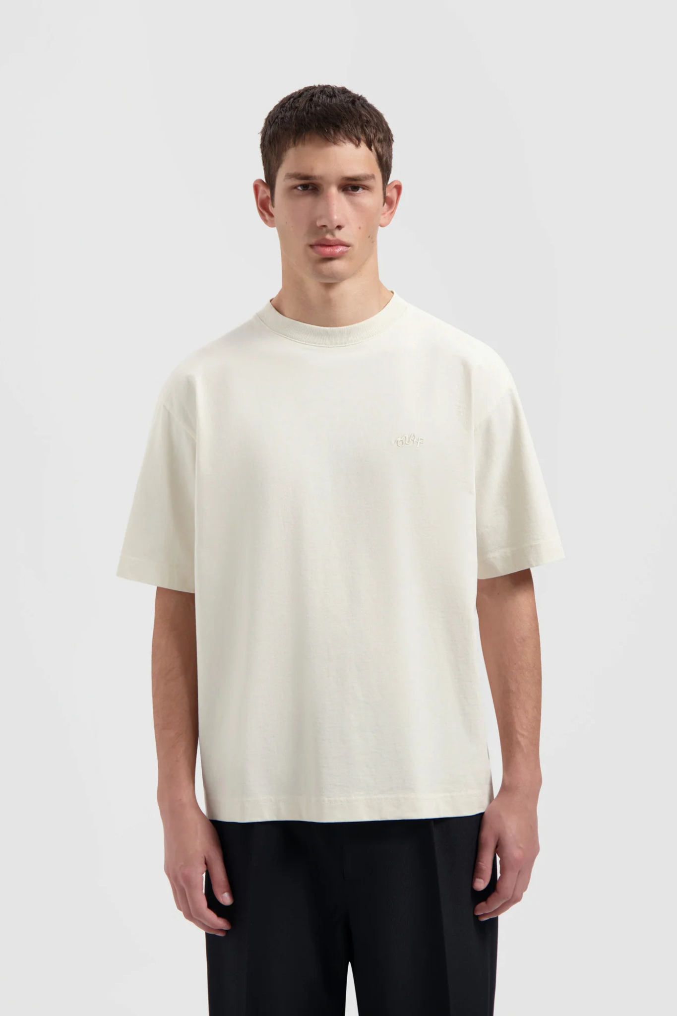 SIGNATURE T-SHIRT - OPTICAL WHITE