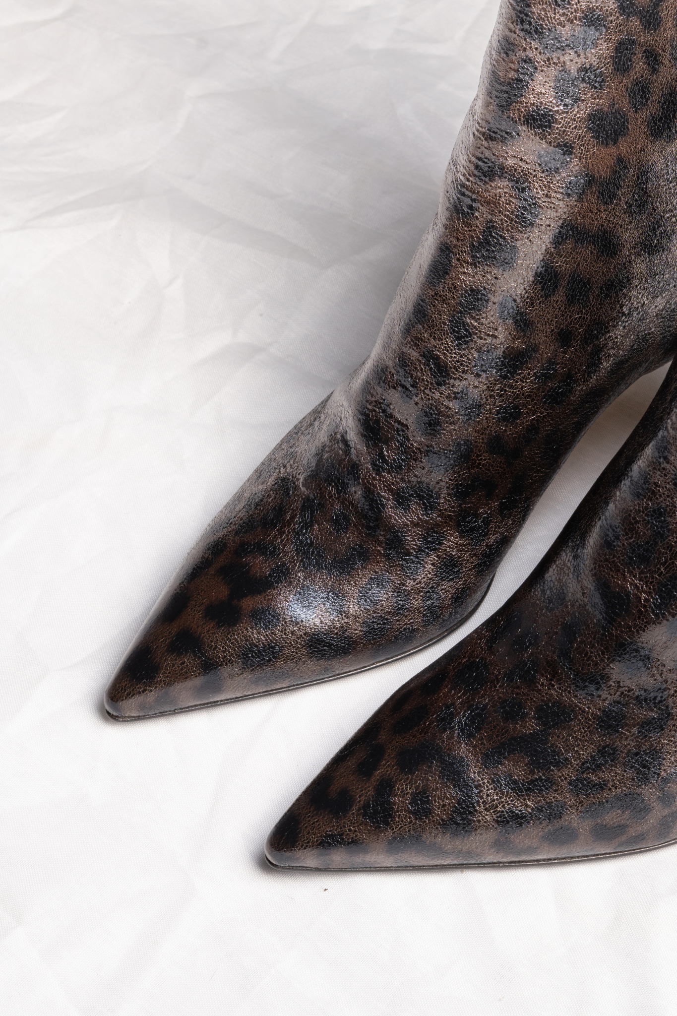 DONNA FUMO CALZATURE BOOTS - LEOPARD