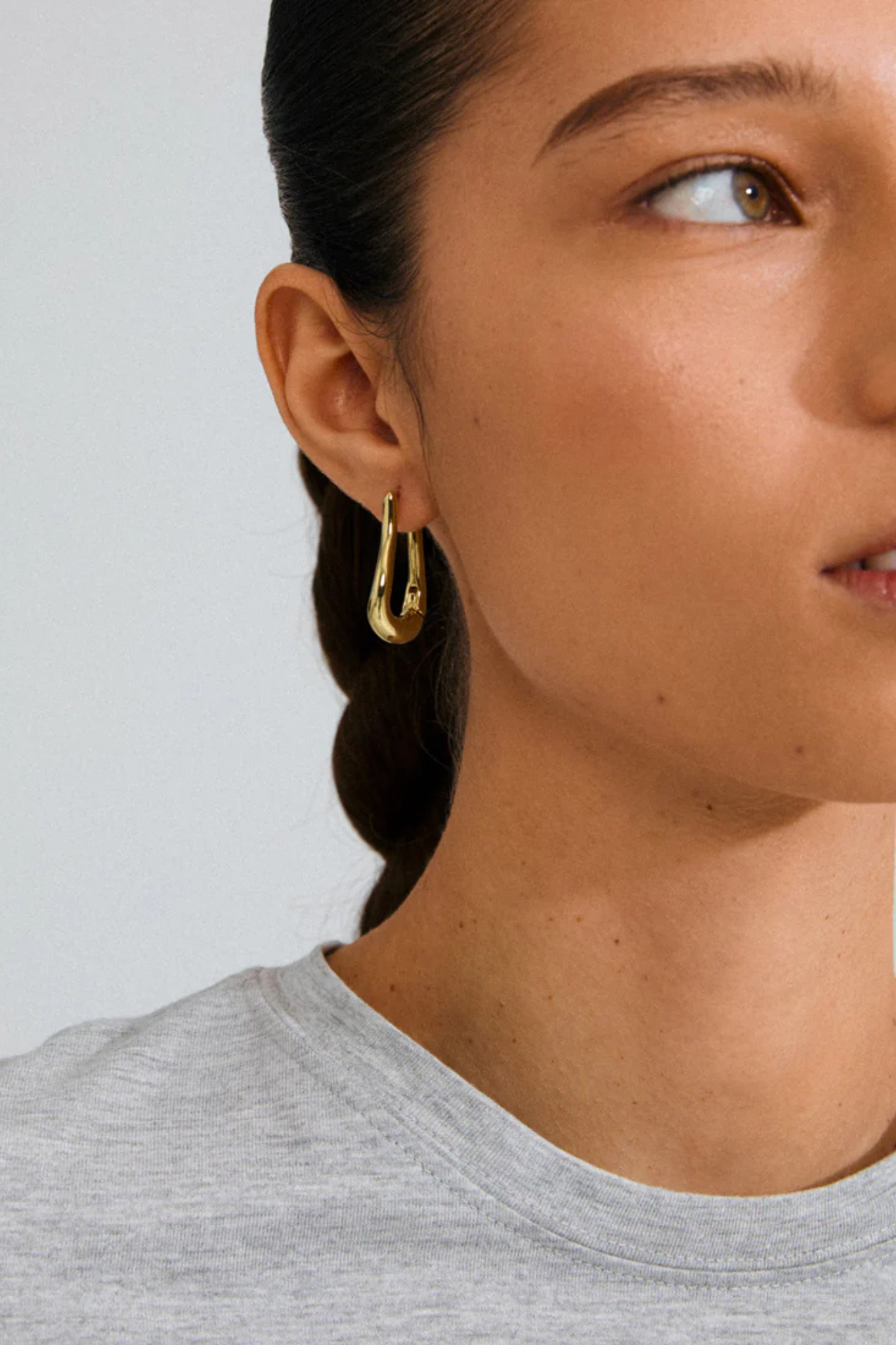 UNFOLD HOOPS - GOLD