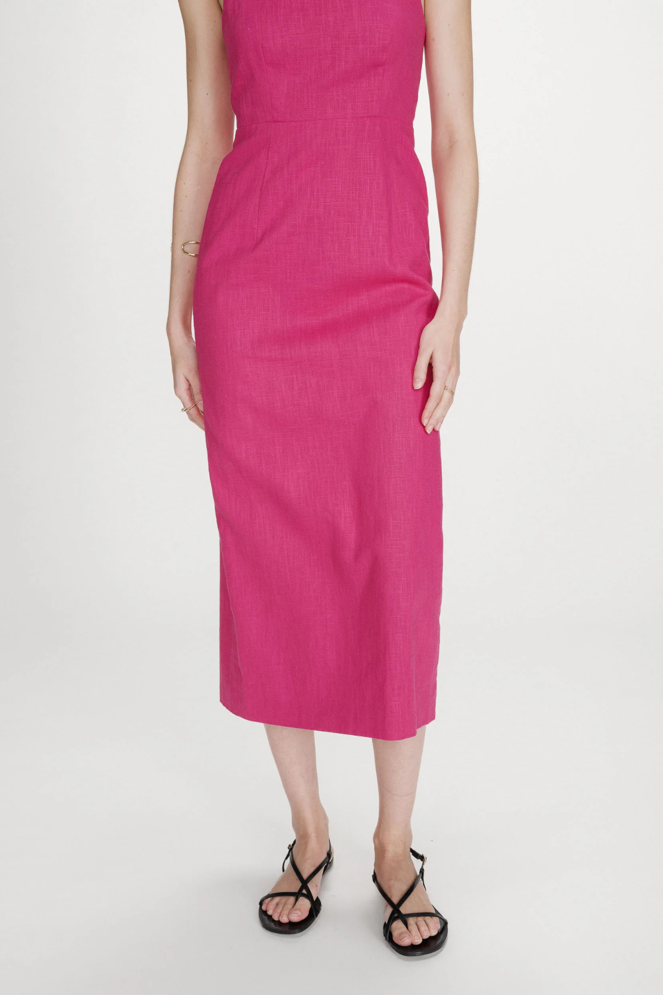 VERANYS DRESS - FUCHSIA