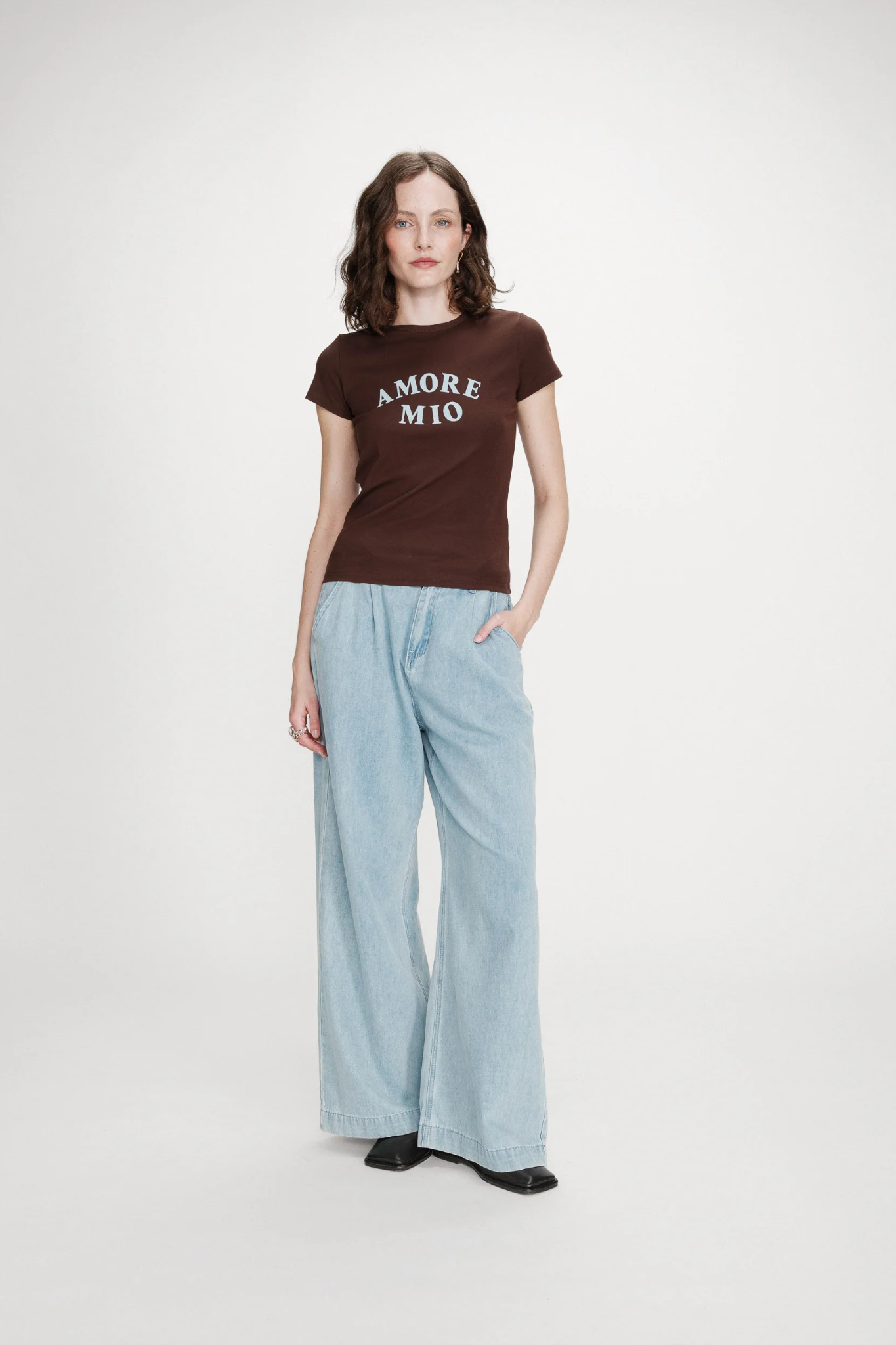 VALERIO T-SHIRT - CHOCOLAT