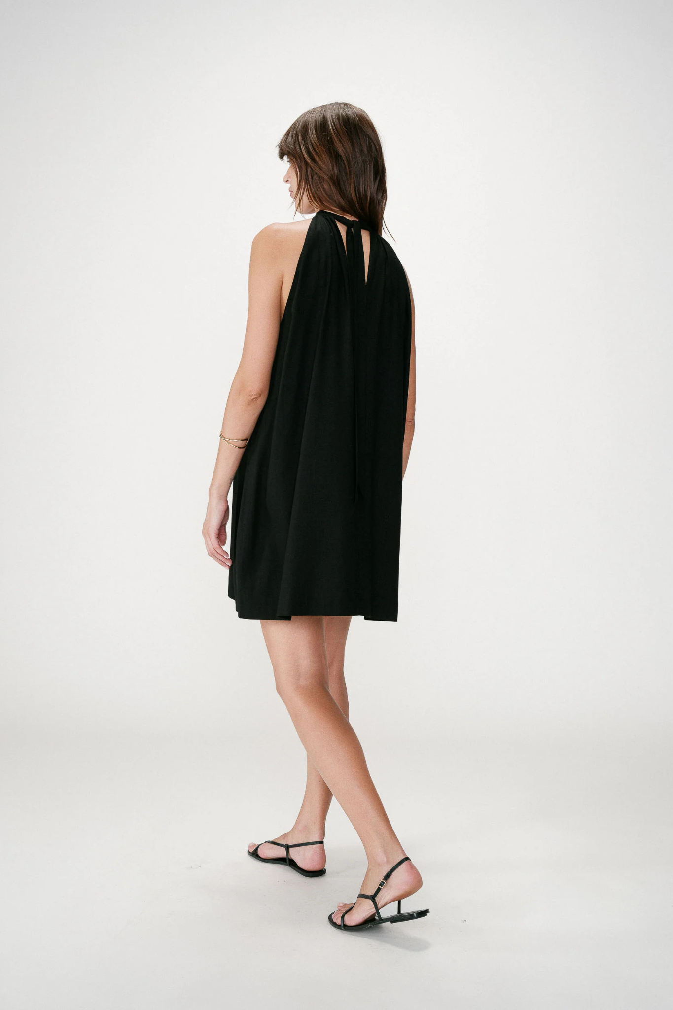 WHOLA DRESS - BLACK