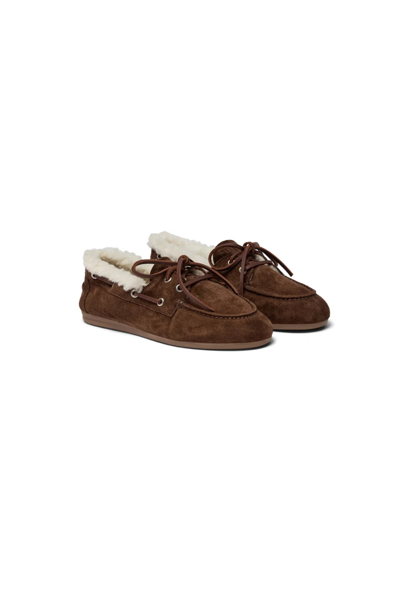 VILDE SHOES - BROWN SUEDE