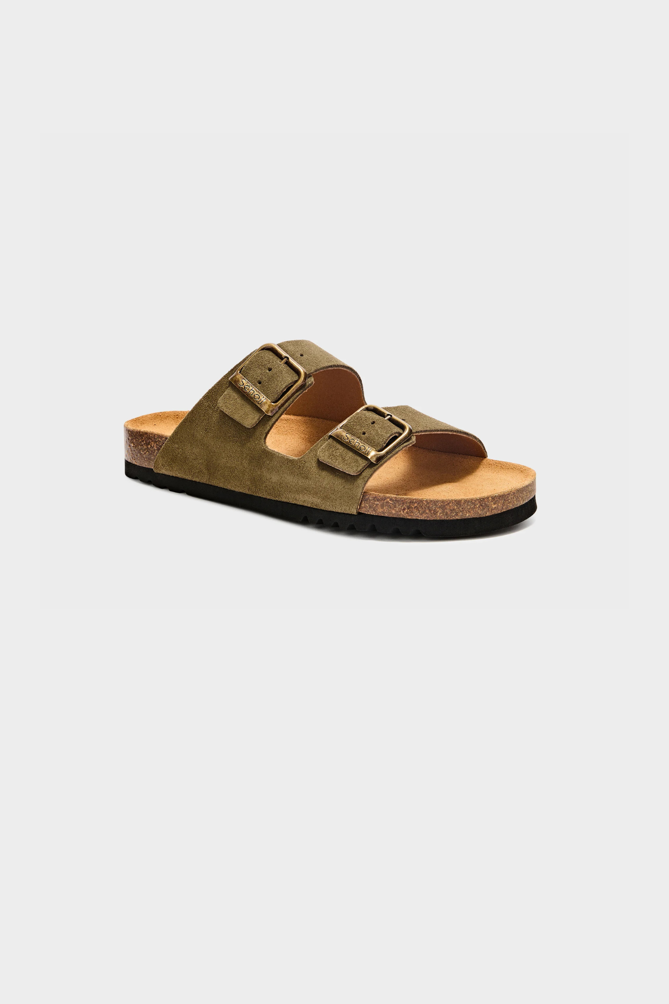 JULIEN SUEDE MEN SANDAL - KHAKI