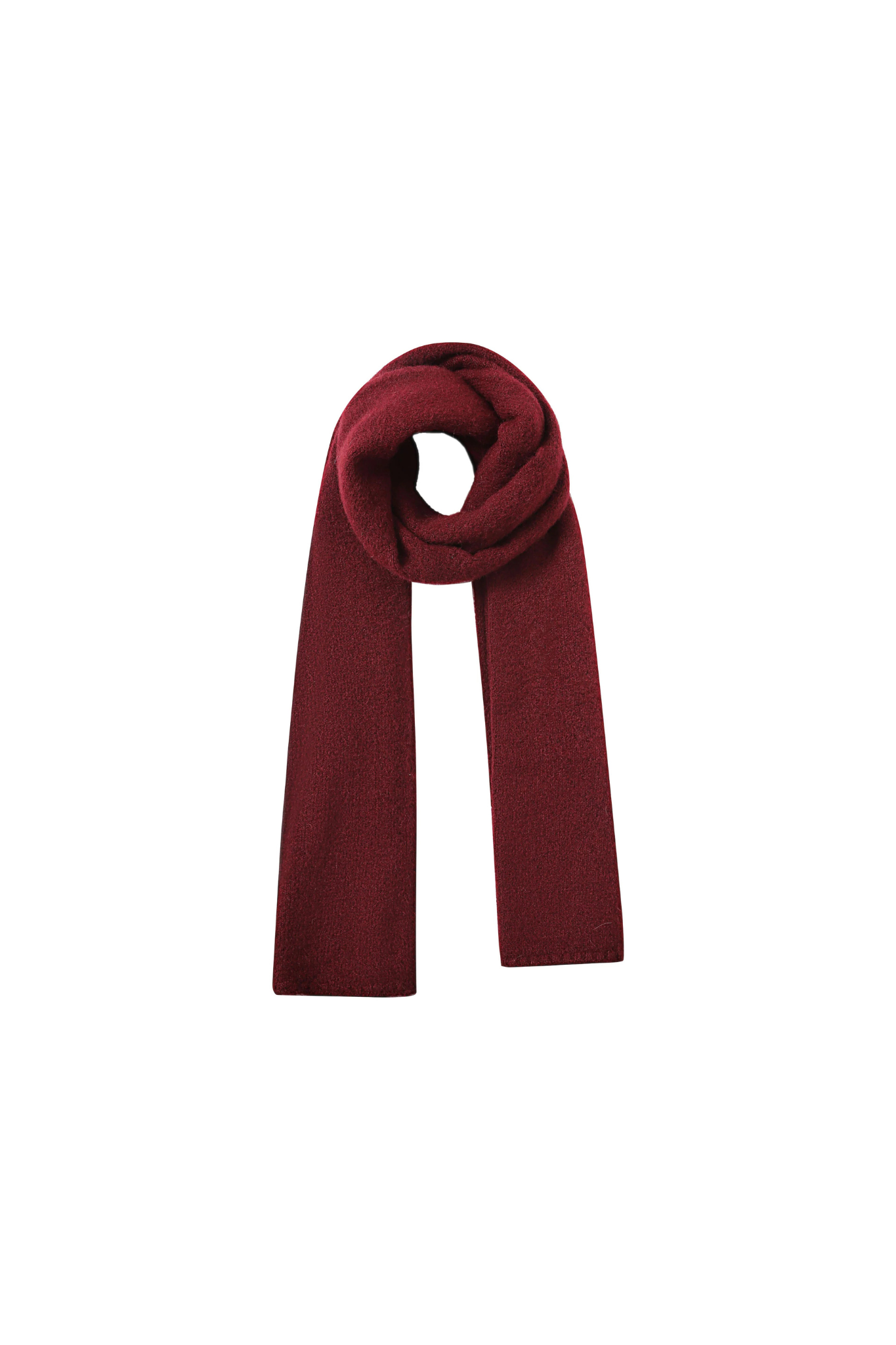 SANGUINE SCARF - BORDEAUX