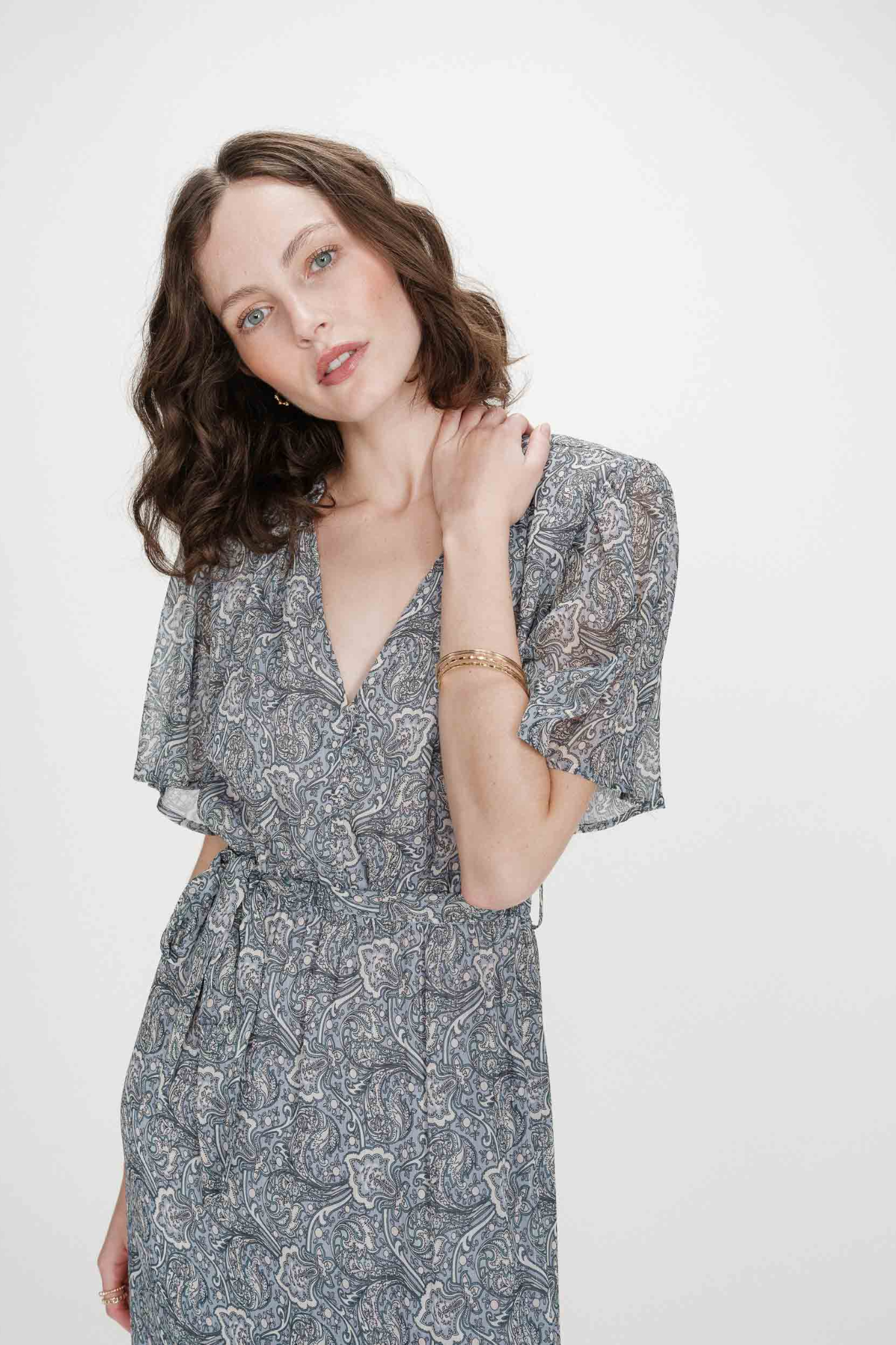 VENELLE DRESS - CIEL
