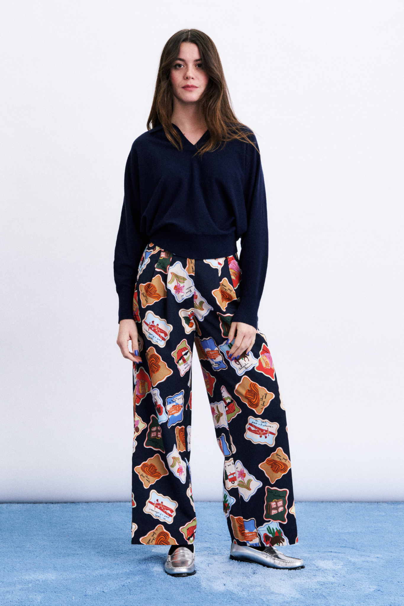 BATH PULLOVER - BLUE NIGHT