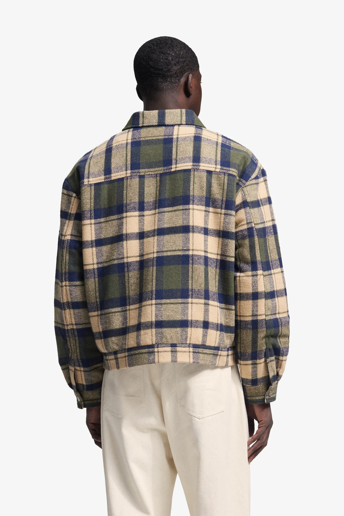 GARDENER FLANEL JACKET - GREEN
