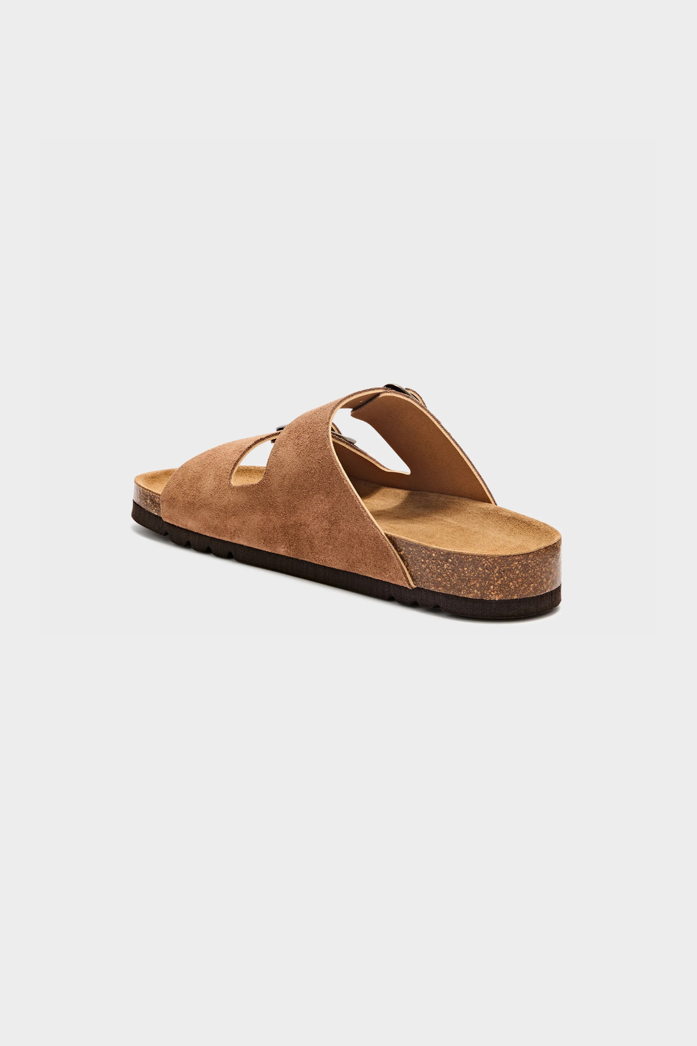 JULIEN SUEDE SANDAL - TAUPE