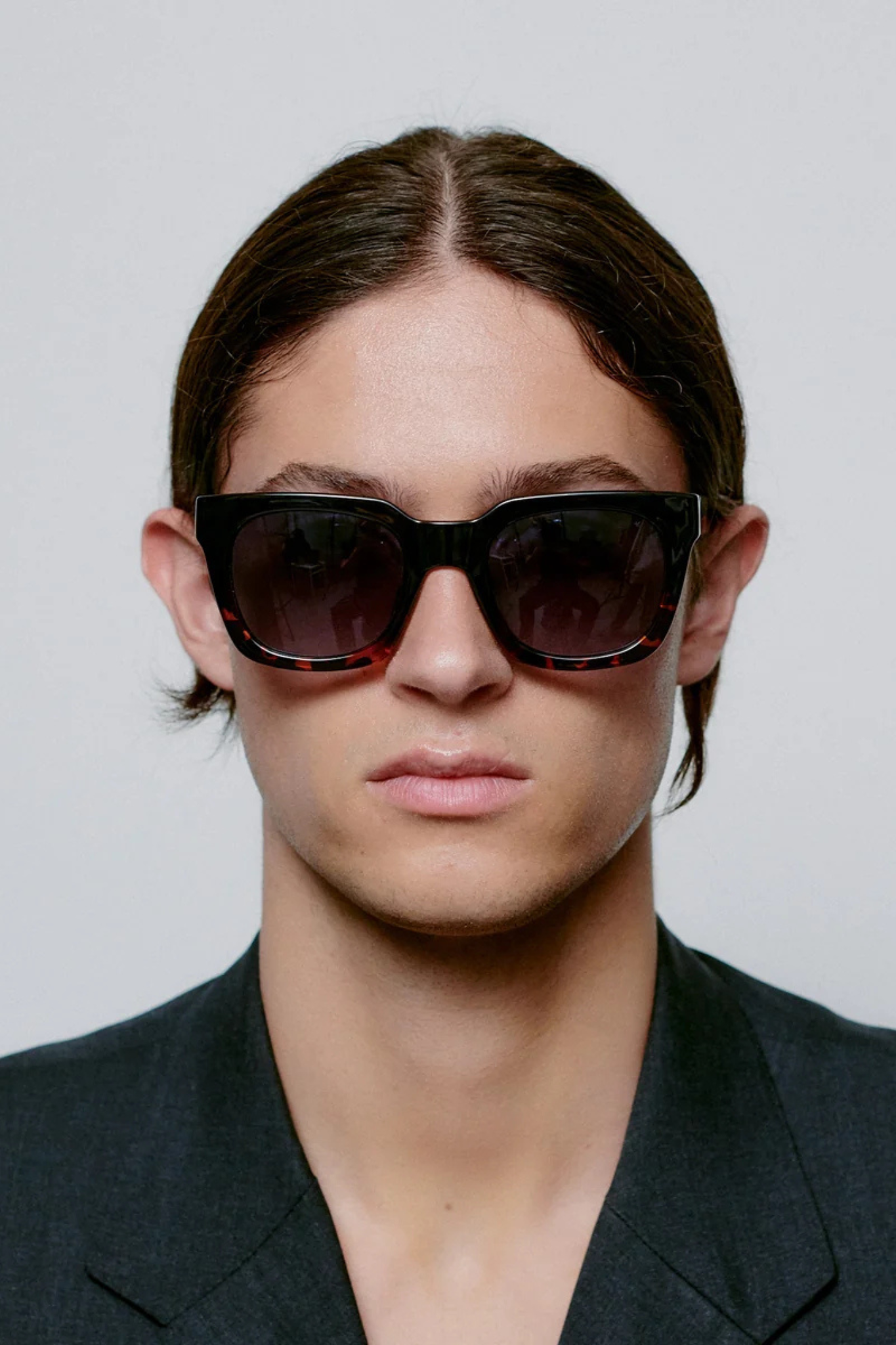 NANCY SUNGLASSES - BLACK/DEMI TORTOISE