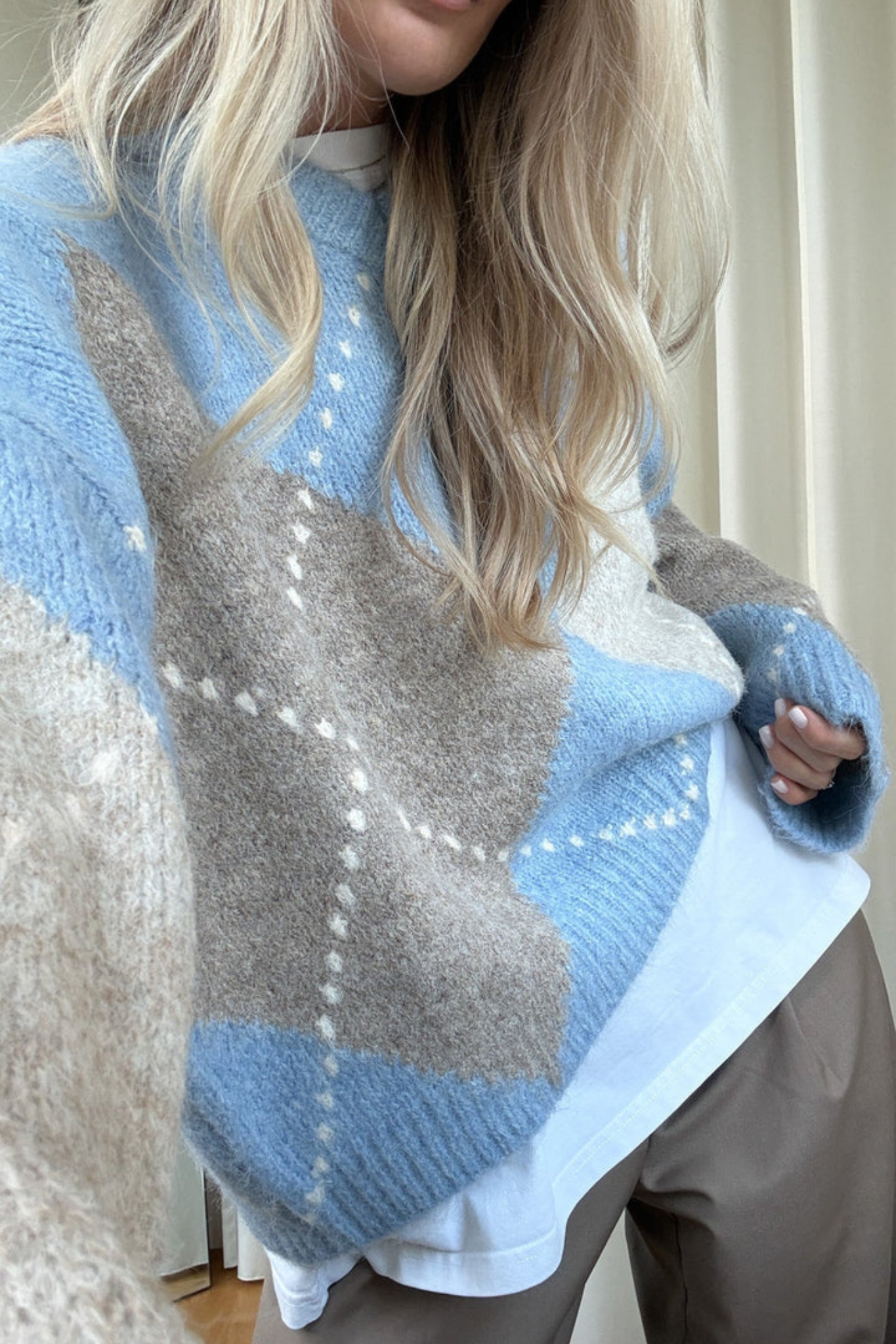 LAI KNIT - SKY BLUE MIX