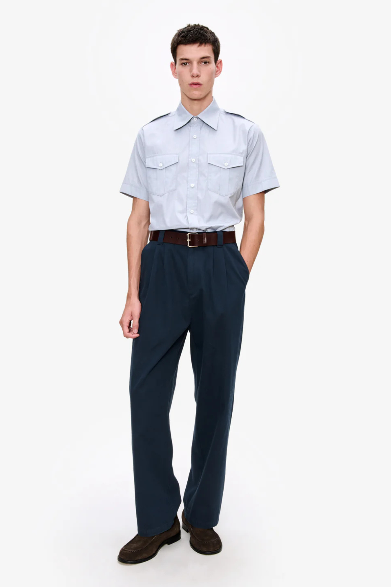RICKY TROUSERS - DARK NAVY
