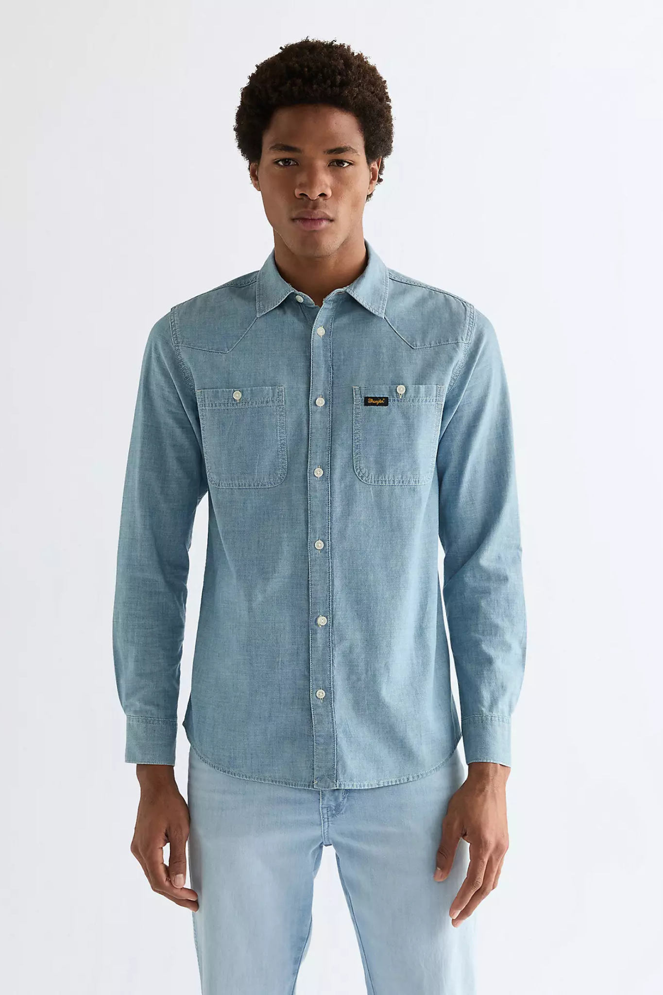 CHAMBRAY SHIRT - INDIGO