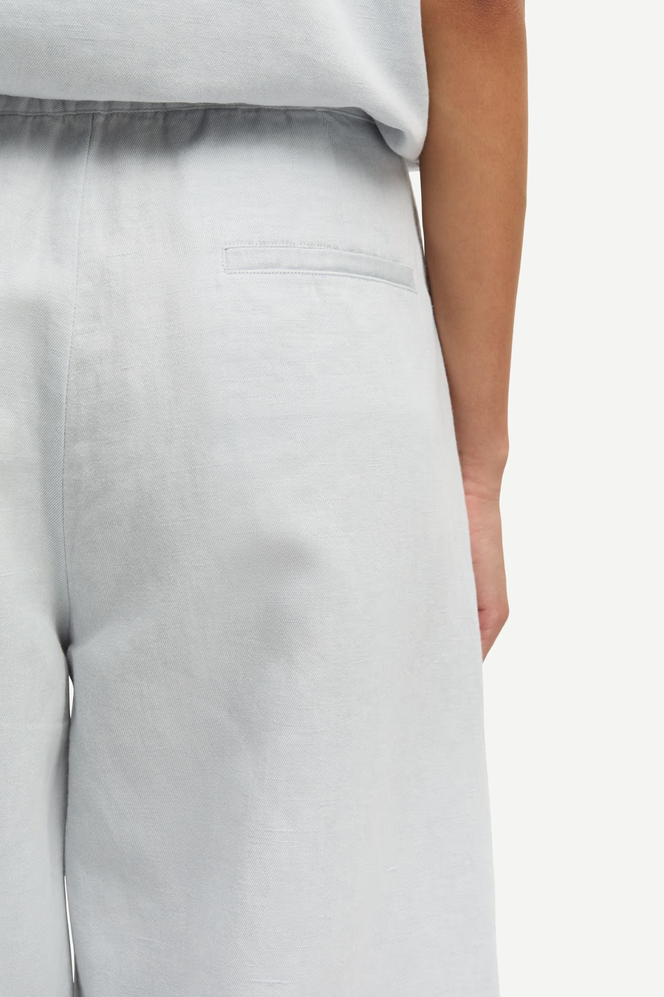 ROKO TROUSERS - GRAY DAWN MEL