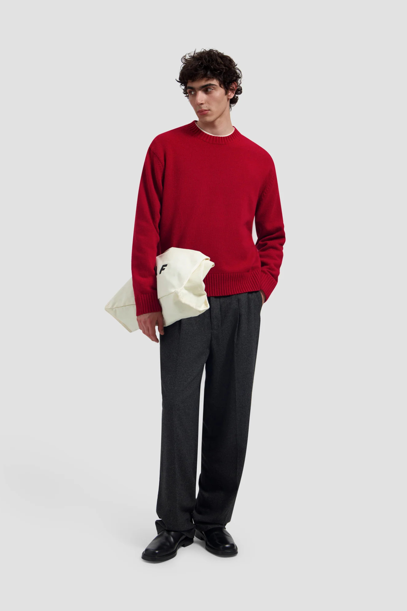 ESSENTIAL KNITTED CREWNECK - ADRENALINE RUSH