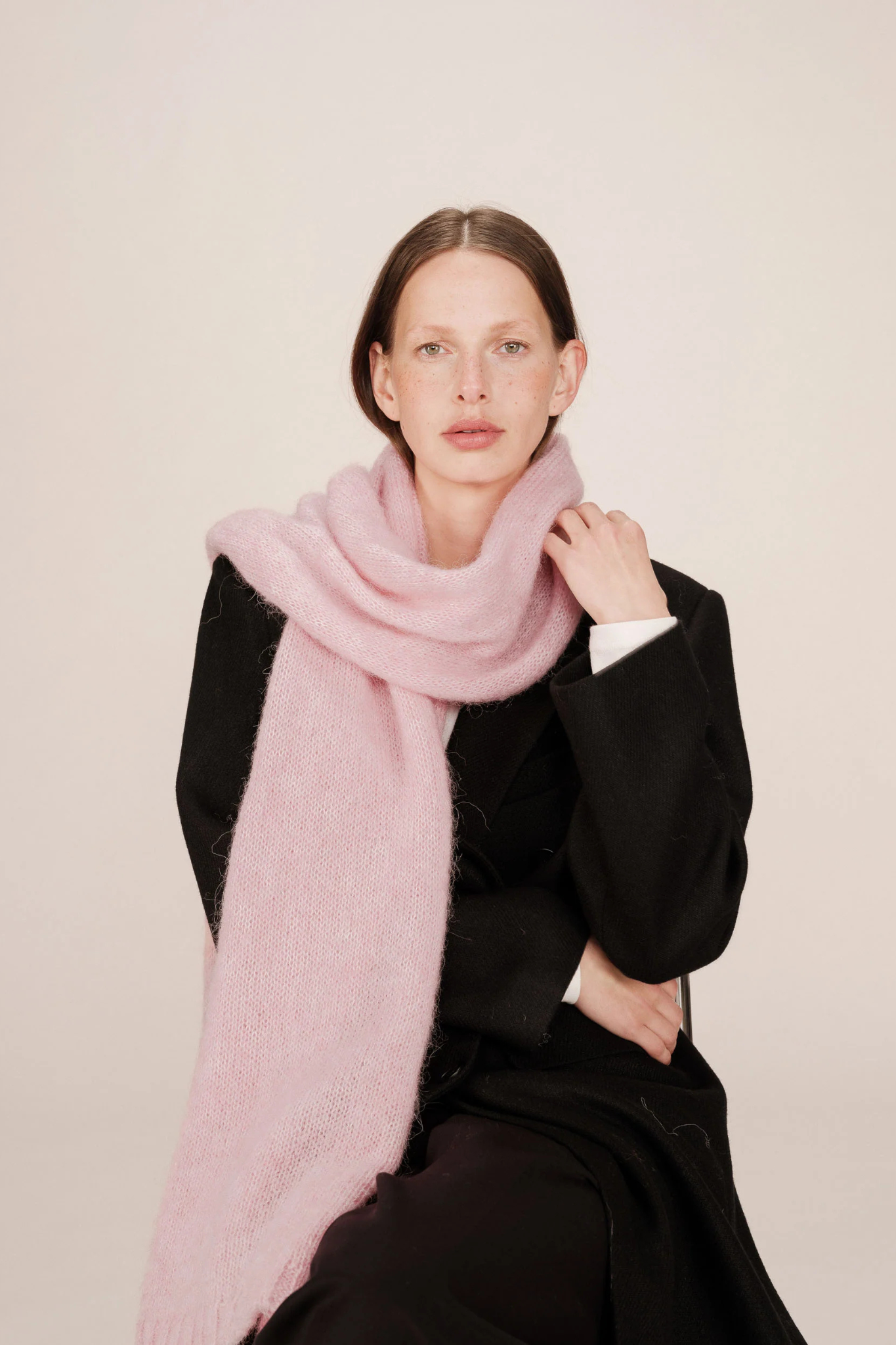 SALDANA SCARF - CRISTAL ROSE