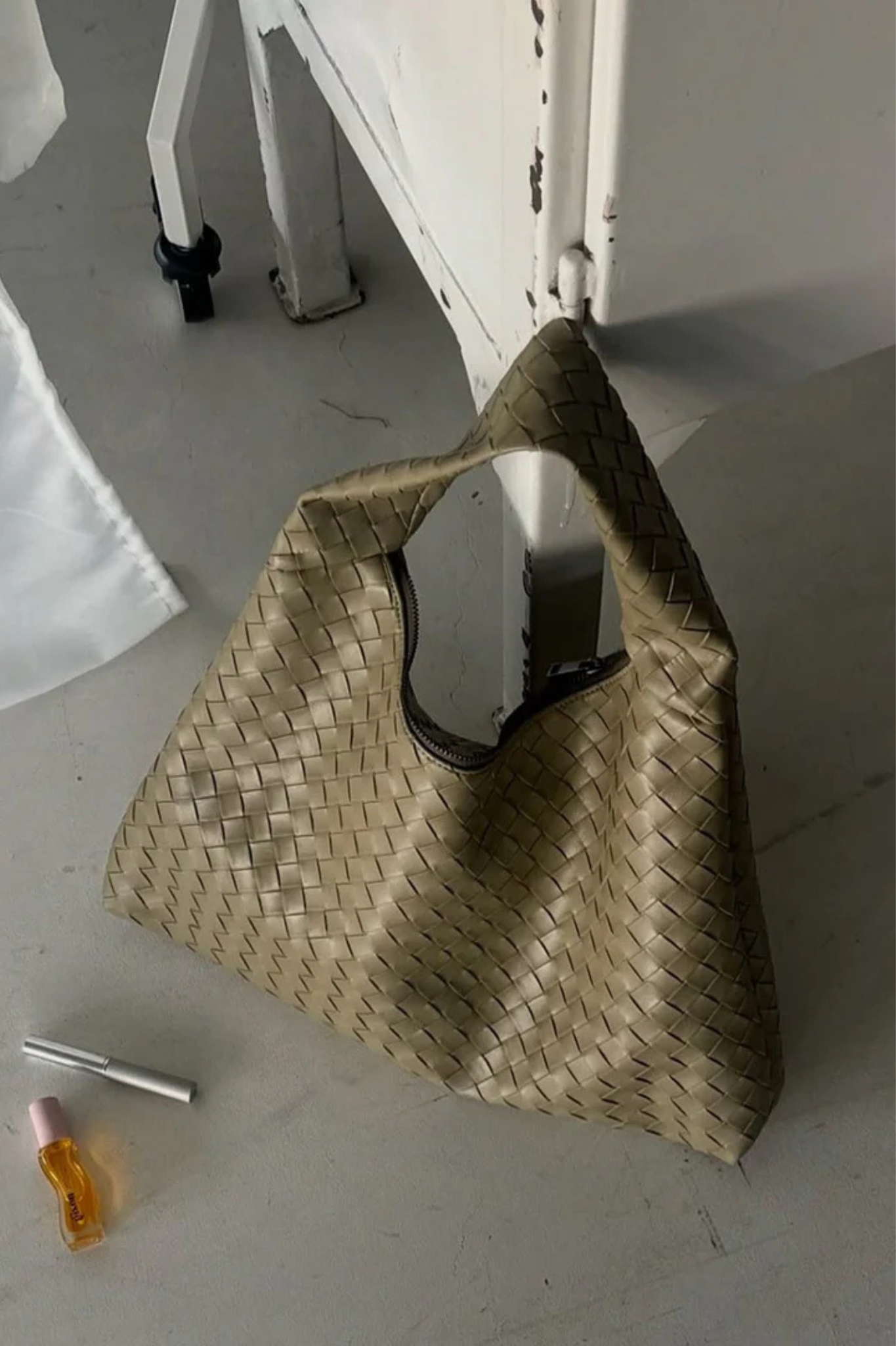 LEYA BAG - IVORY GREY