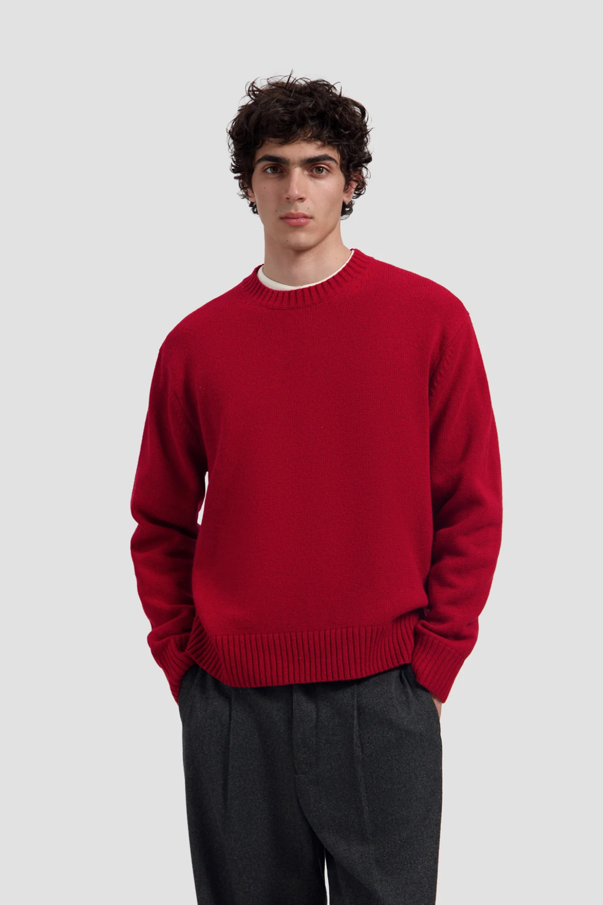 ESSENTIAL KNITTED CREWNECK - ADRENALINE RUSH