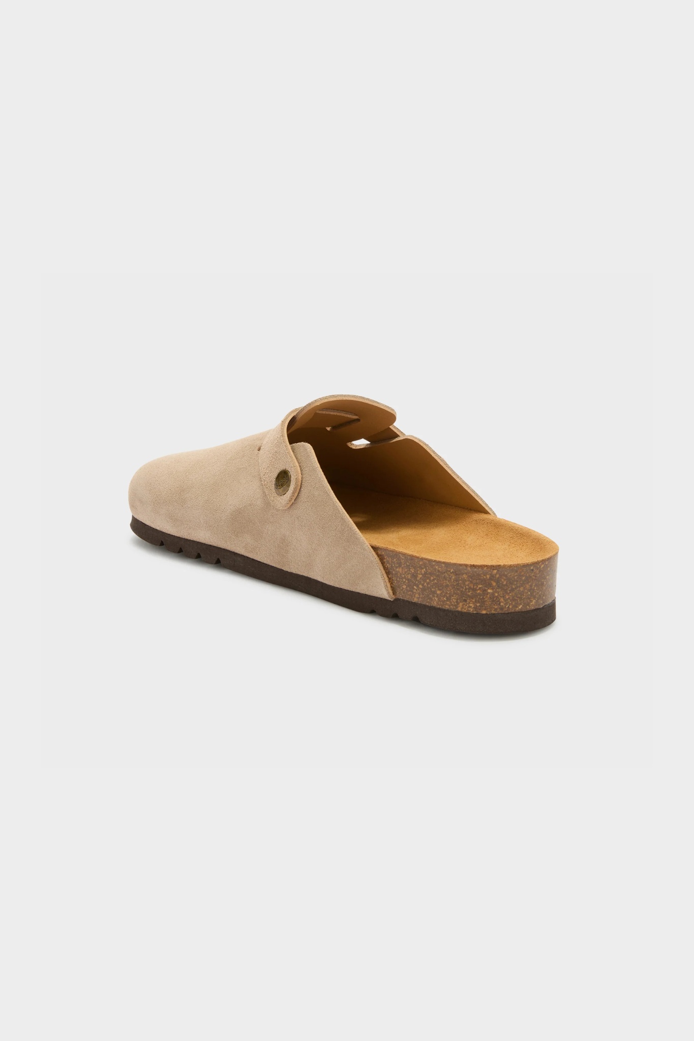 OLIVIER SUEDE MEN SANDAL - DARK BEIGE