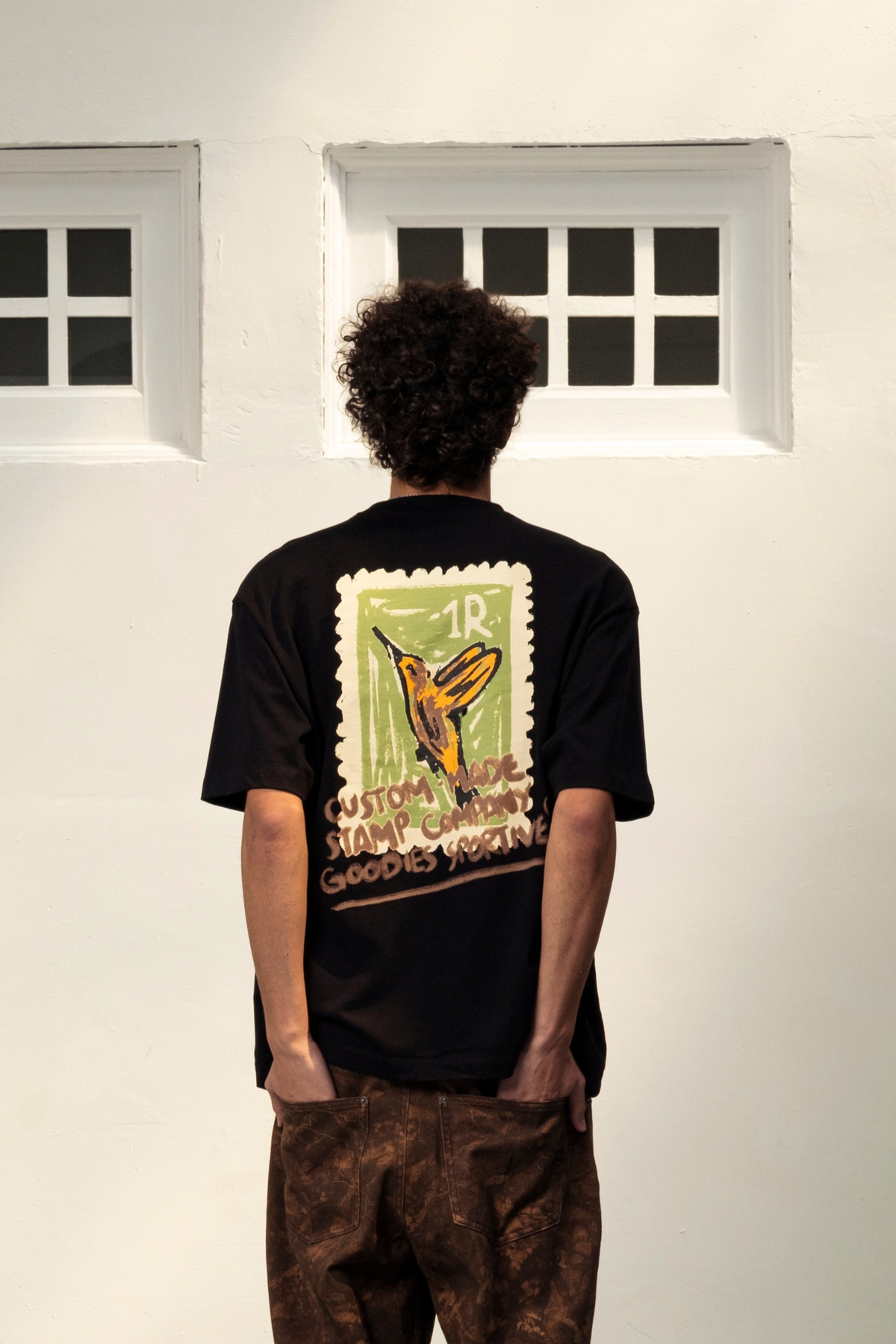 STAMP COMPANY T-SHIRT - BLACK