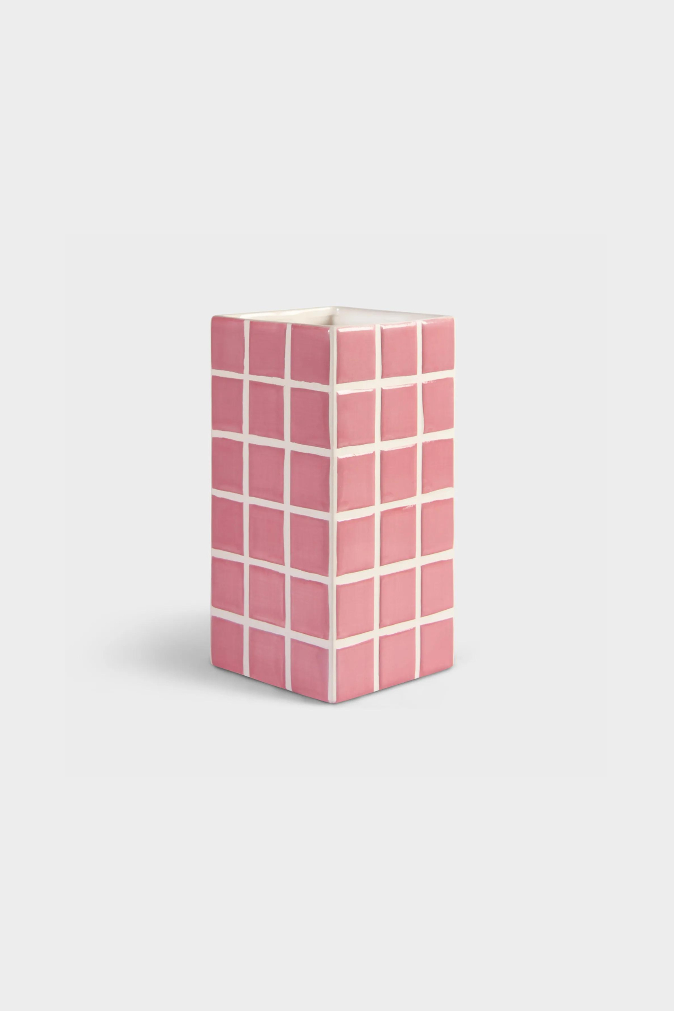 VASE TILE PINK