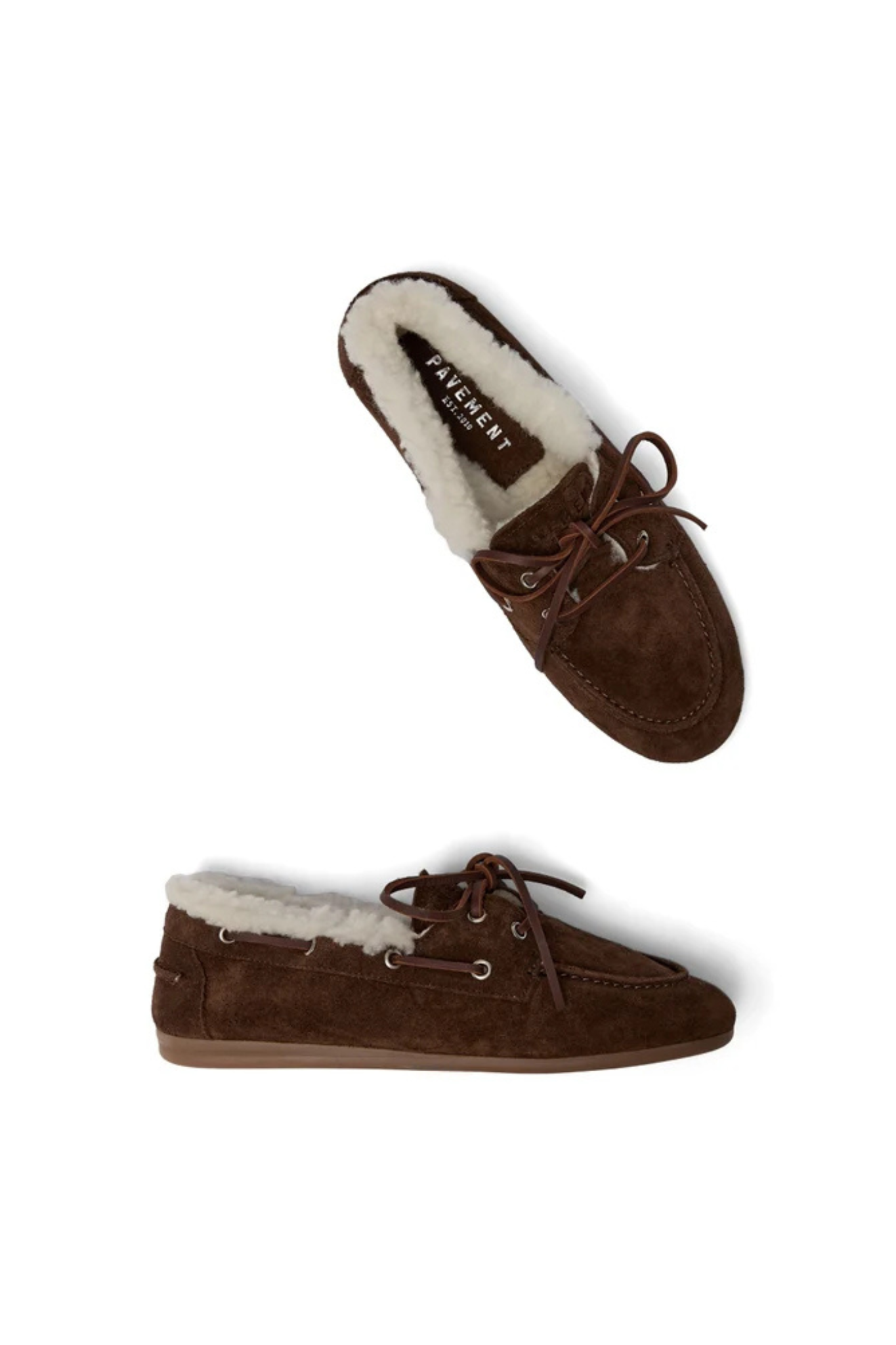 VILDE SHOES - BROWN SUEDE