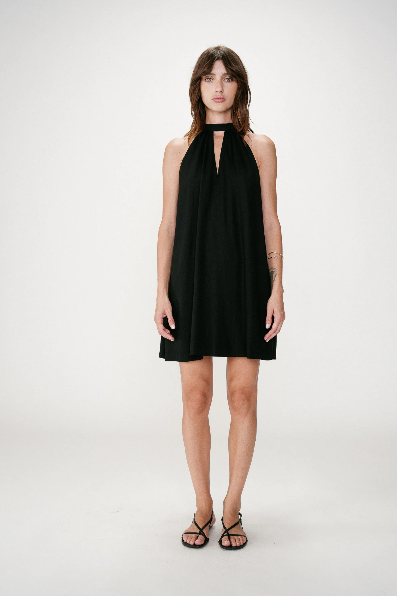 WHOLA DRESS - BLACK