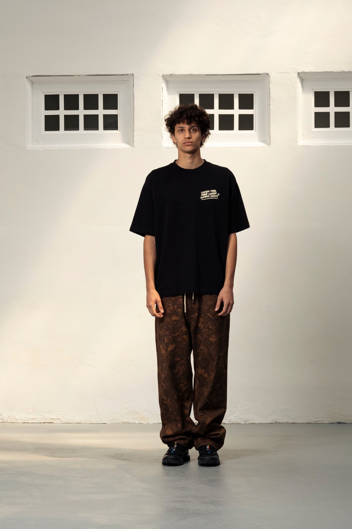 STAMP COMPANY T-SHIRT - BLACK
