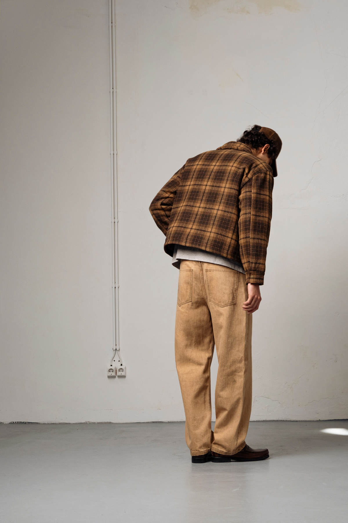 HIKER CHECKS OVERSHIRT - BROWN