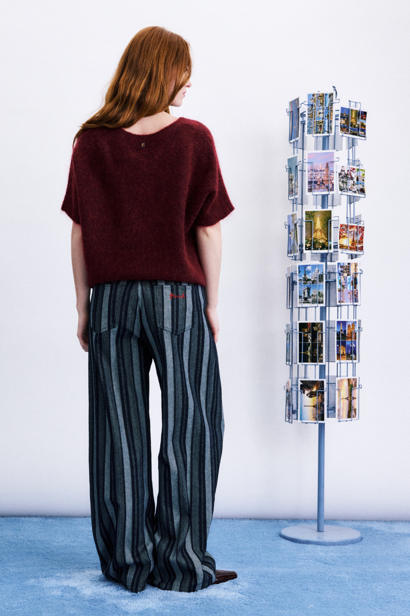 SANRIKU PULLOVER - BORDEAUX
