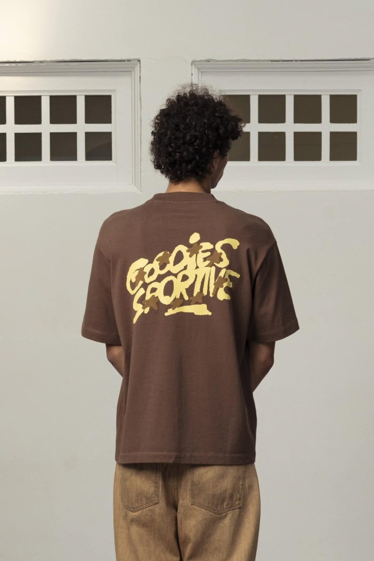 GOODIES SPORTIVE T-SHIRT - CHOCOLATE
