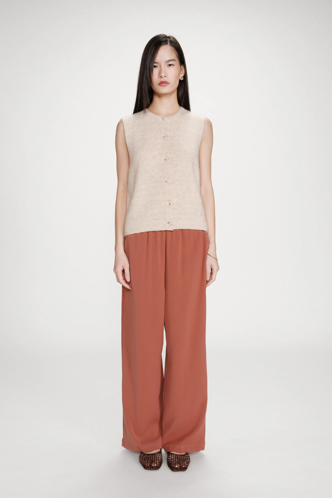 NOBLESSE PANTS - TERRACOTTA