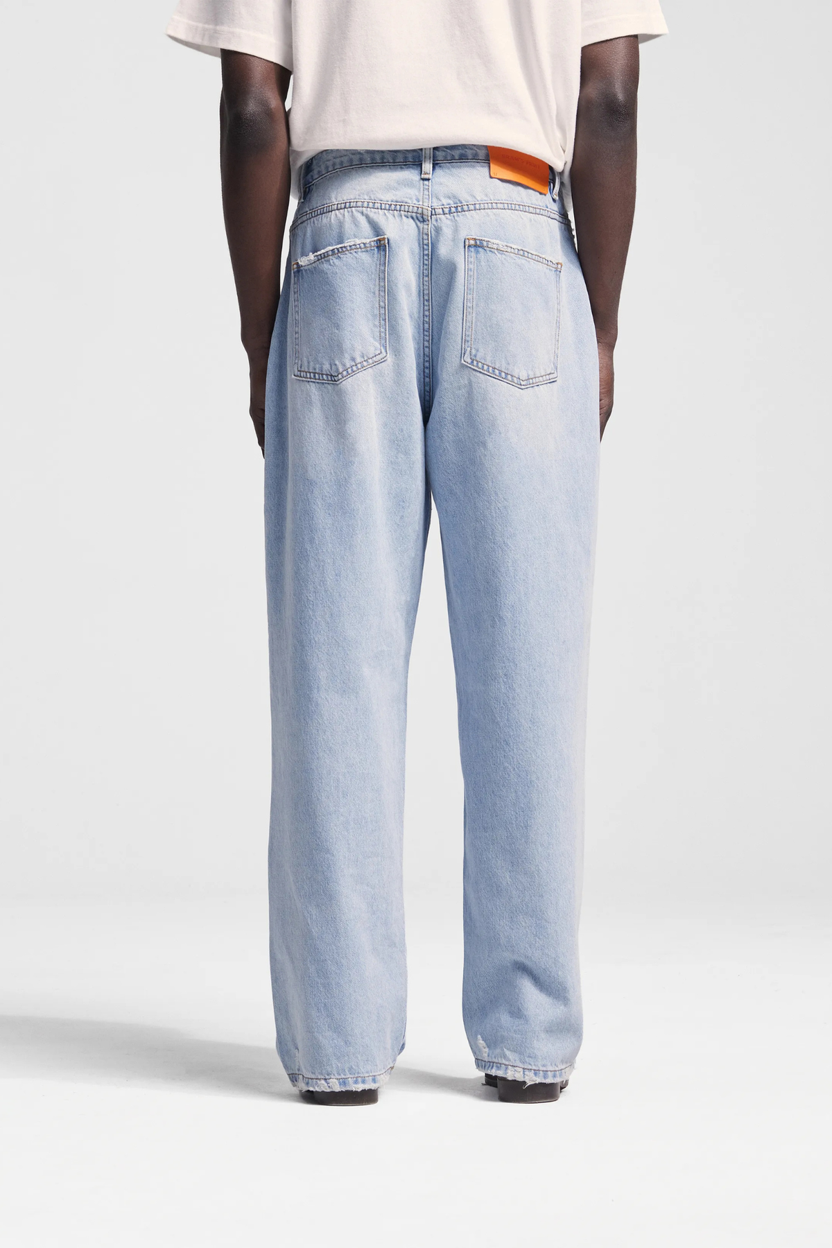 DENIM TROUSERS - LIGHT BLUE
