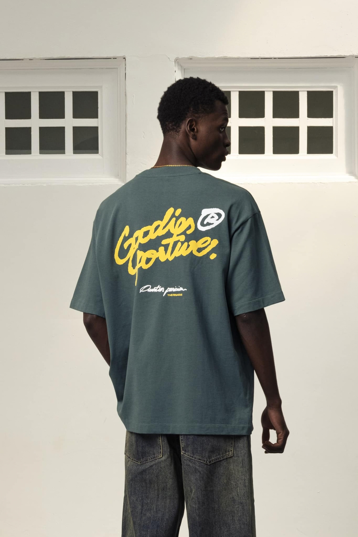 THE PEGASUS T-SHIRT - GREEN