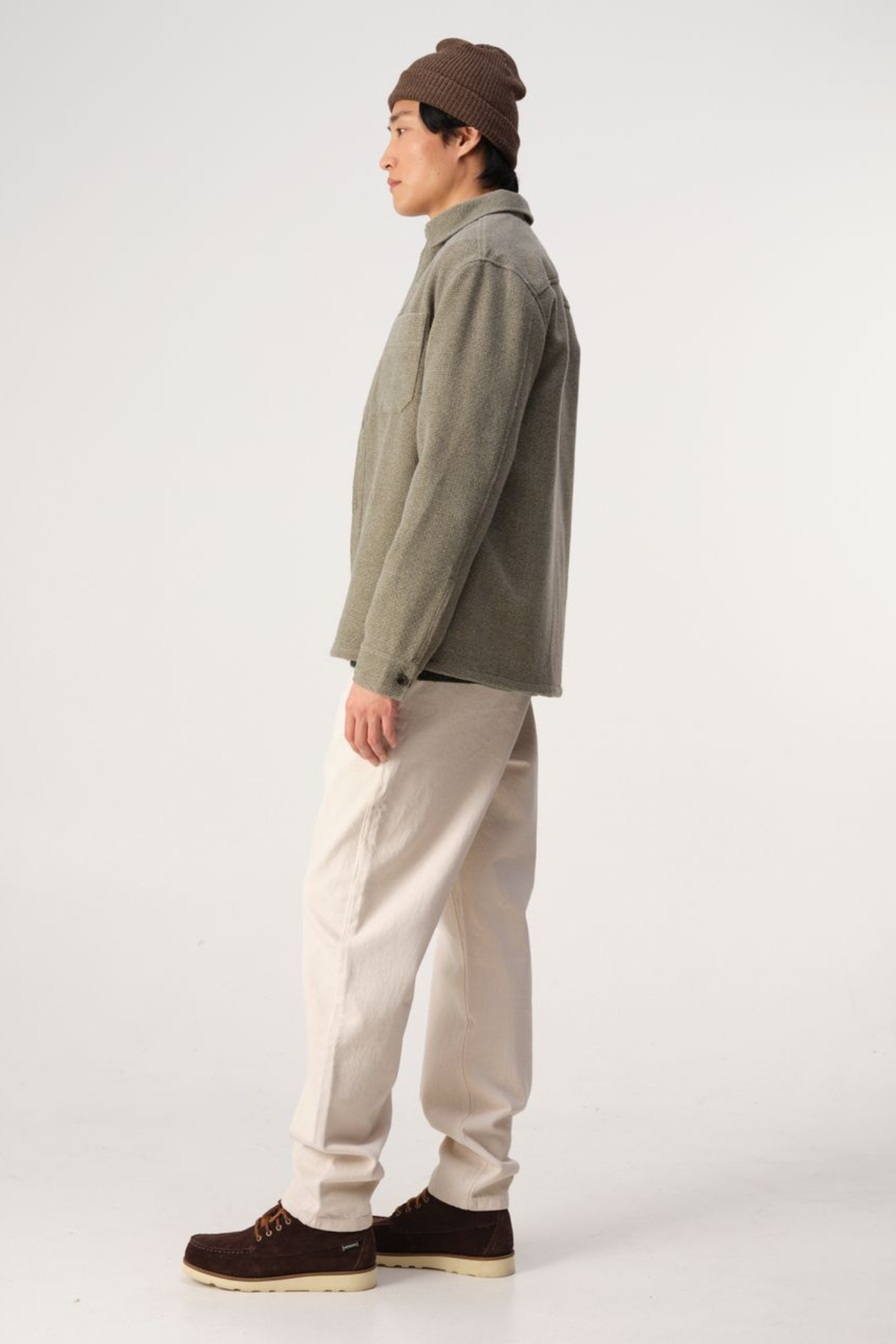 ACE OVERSHIRT - OLIVINE GREEN