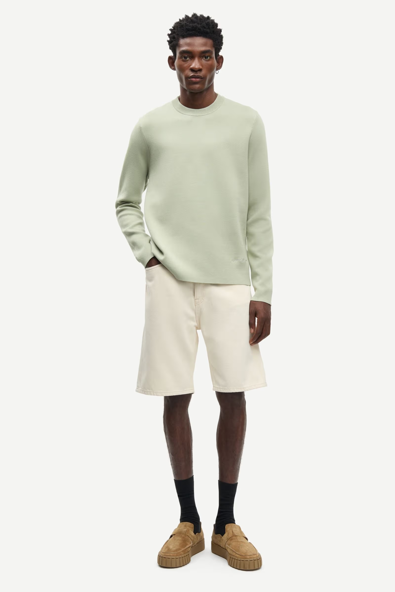 EDDIE SHORTS - SOFT NATURAL