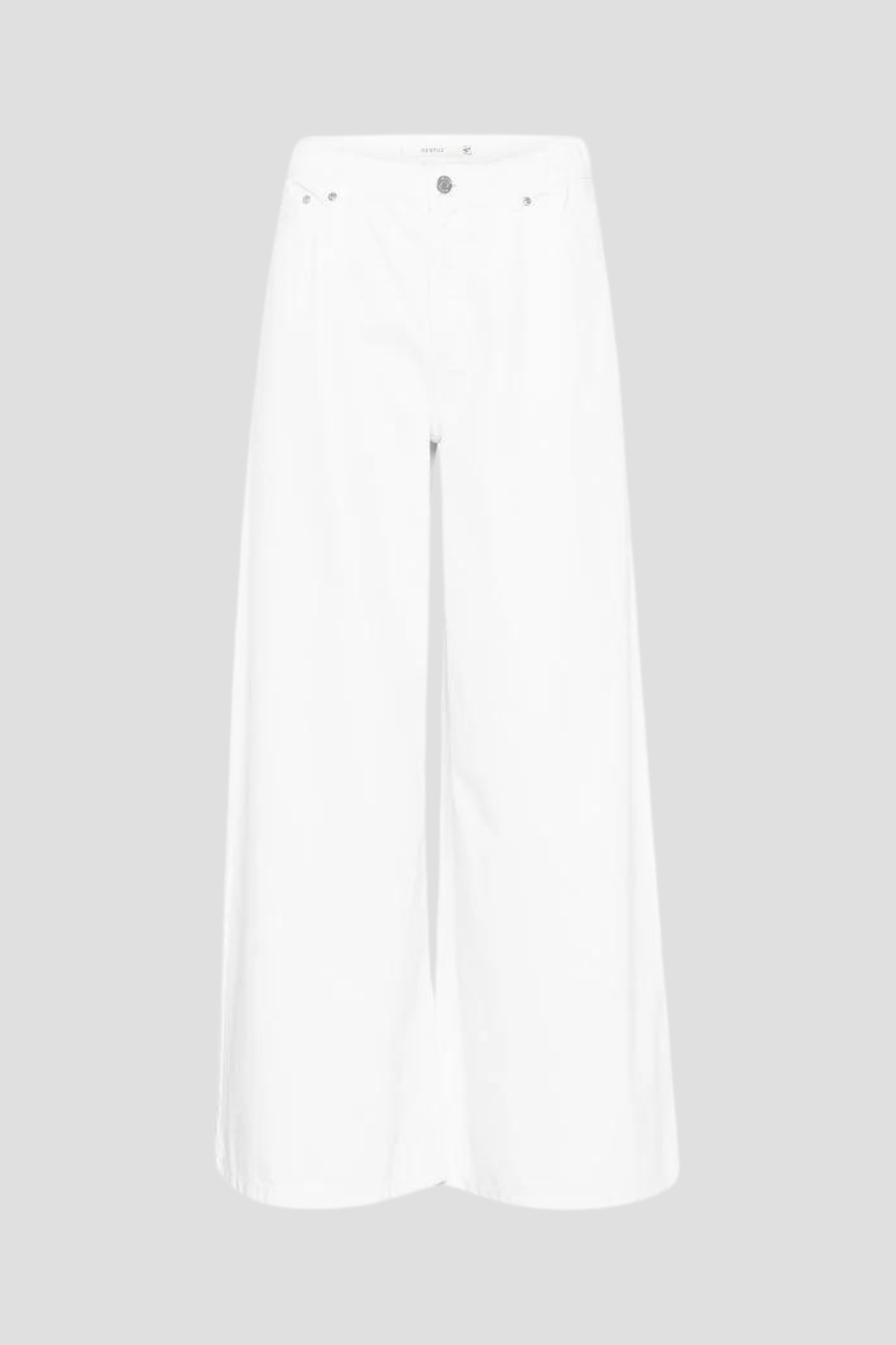 MILYGZ MW WIDE PANTS - WHITE WASH