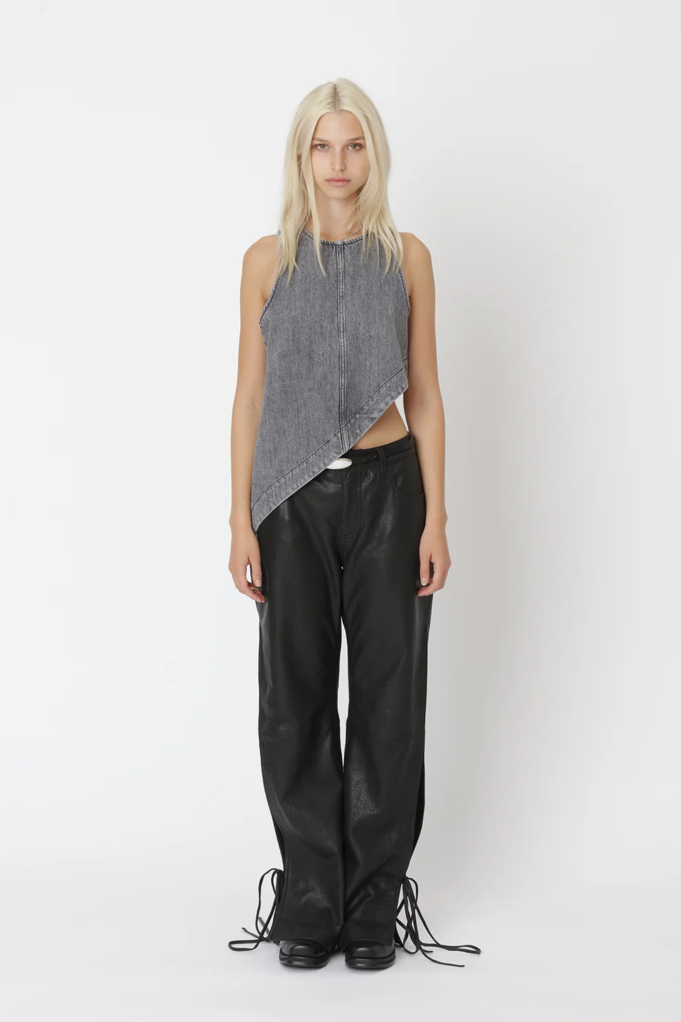 AMALIE TOP - USED GREY