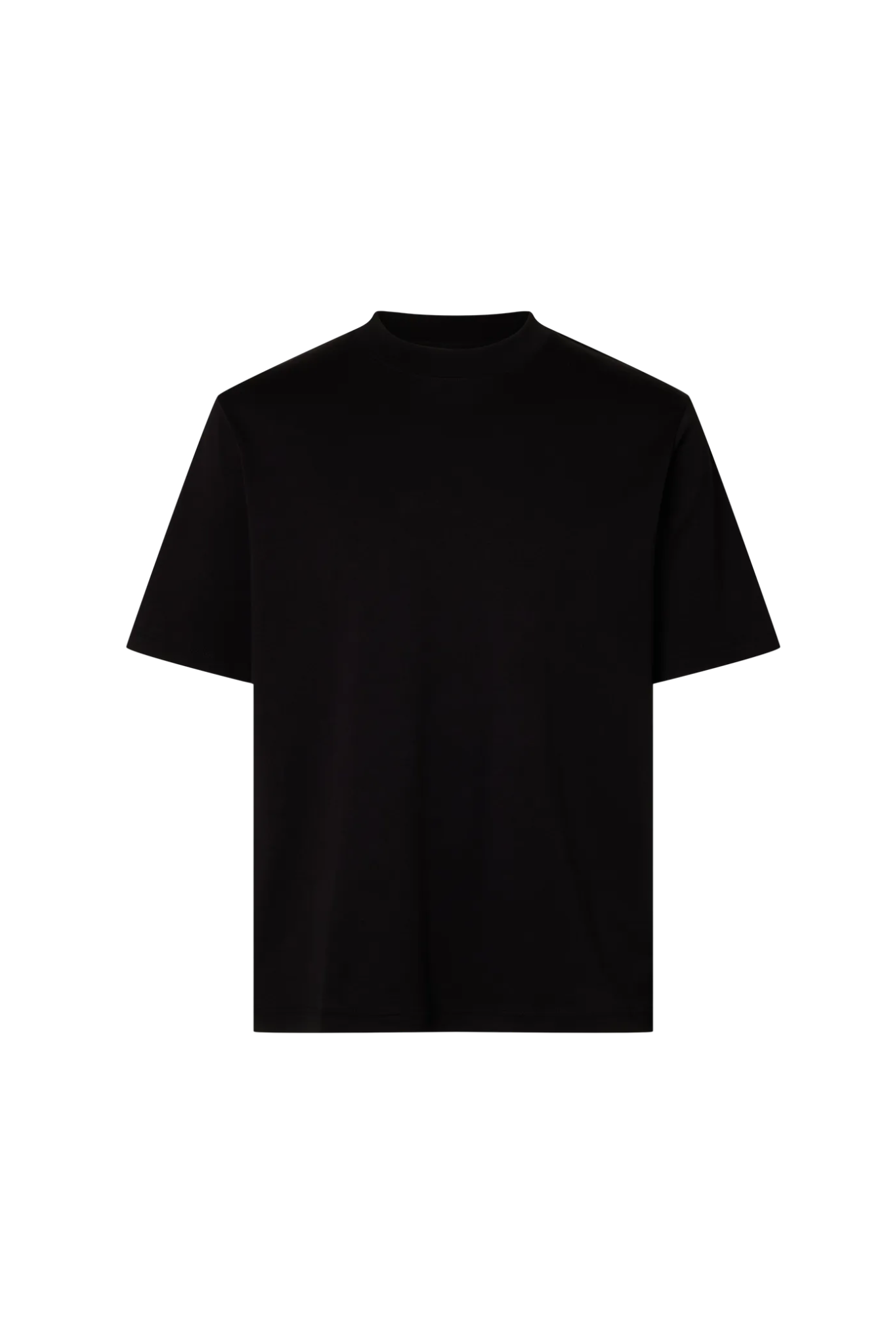 SLHRELAX-DANI SS INTERLOCK TEE - BLACK