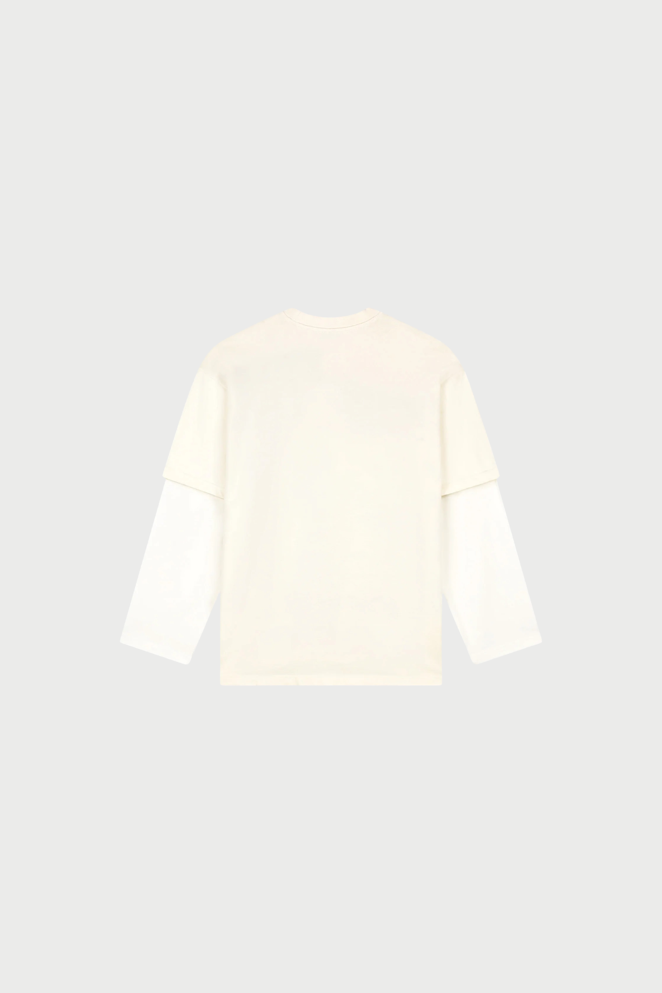 DENNIS SKATE DOUBLE LONGSLEEVE - OFF WHITE