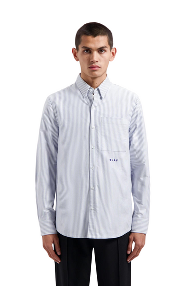 OXFORD STRIPE SHIRT MEN - BLUE STRIPE