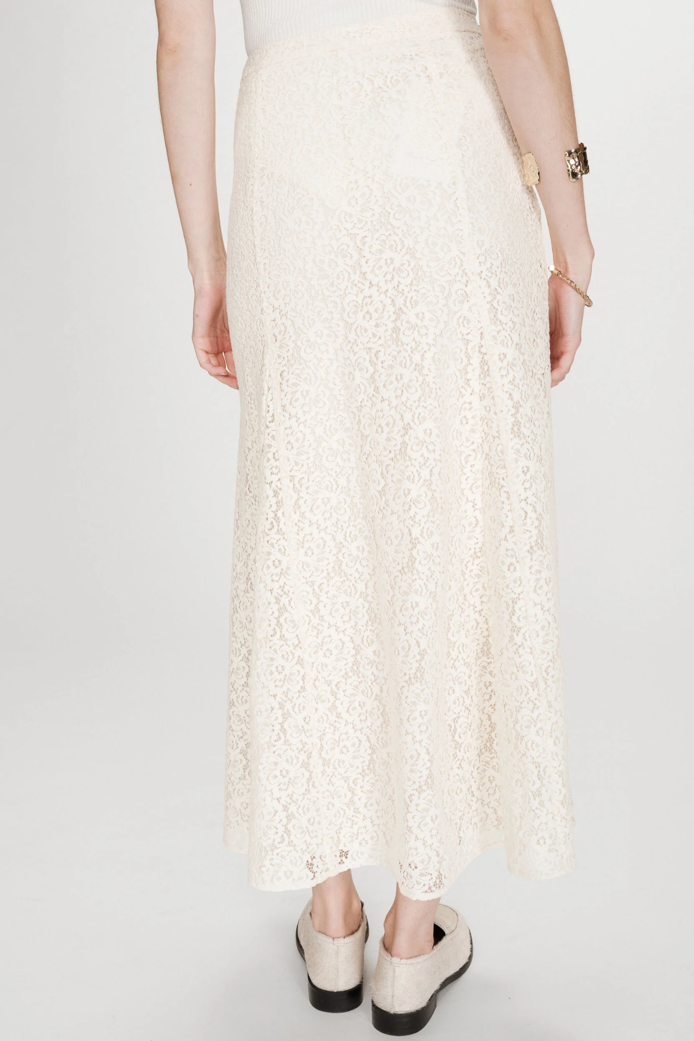 VISENYA MAXI SKIRT - ECRU