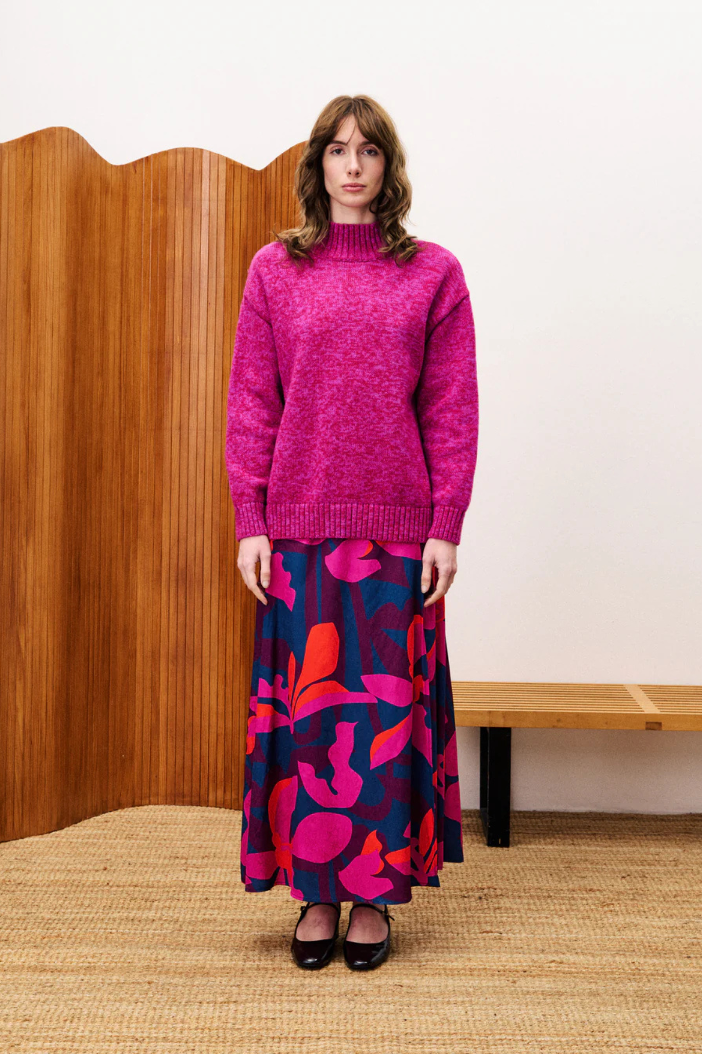 PERREIN PULLOVER - FUCHSIA