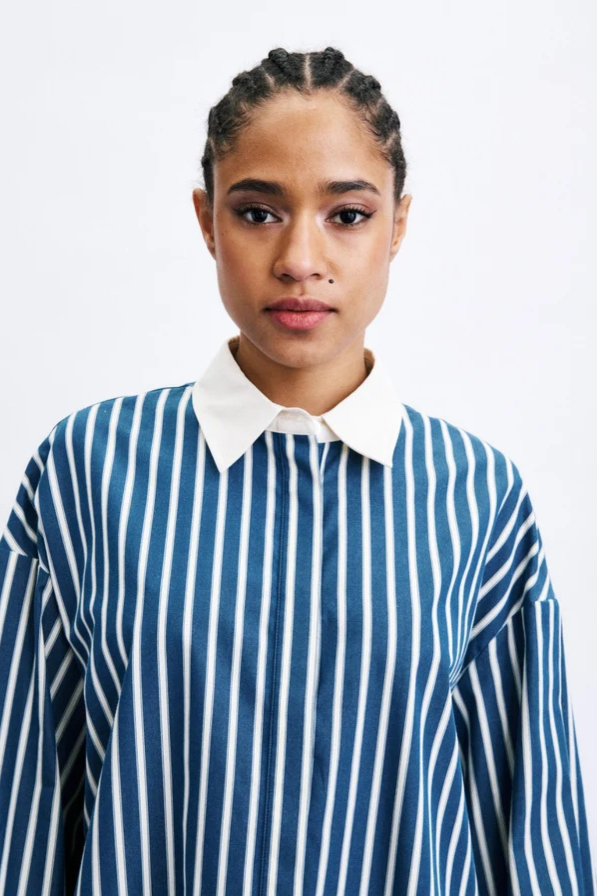 MANDRAKIA SHIRT - BLUE PETROL