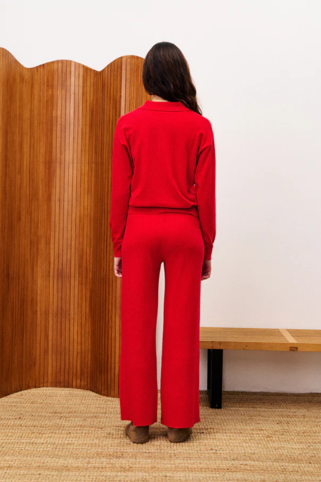 CHEDID PULLOVER - RED
